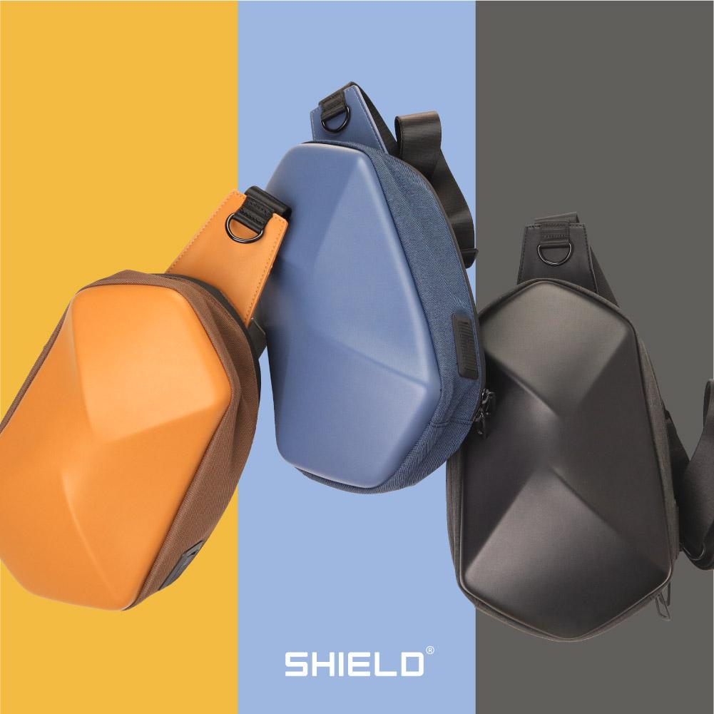 SHIELD｜全境機能防盜斜肩包（曜石黑）